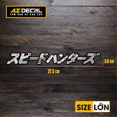 Tem Đa Vị Trí Xe Máy - Tem MOLTAL METAL Mẫu Chữ nhật size lớn