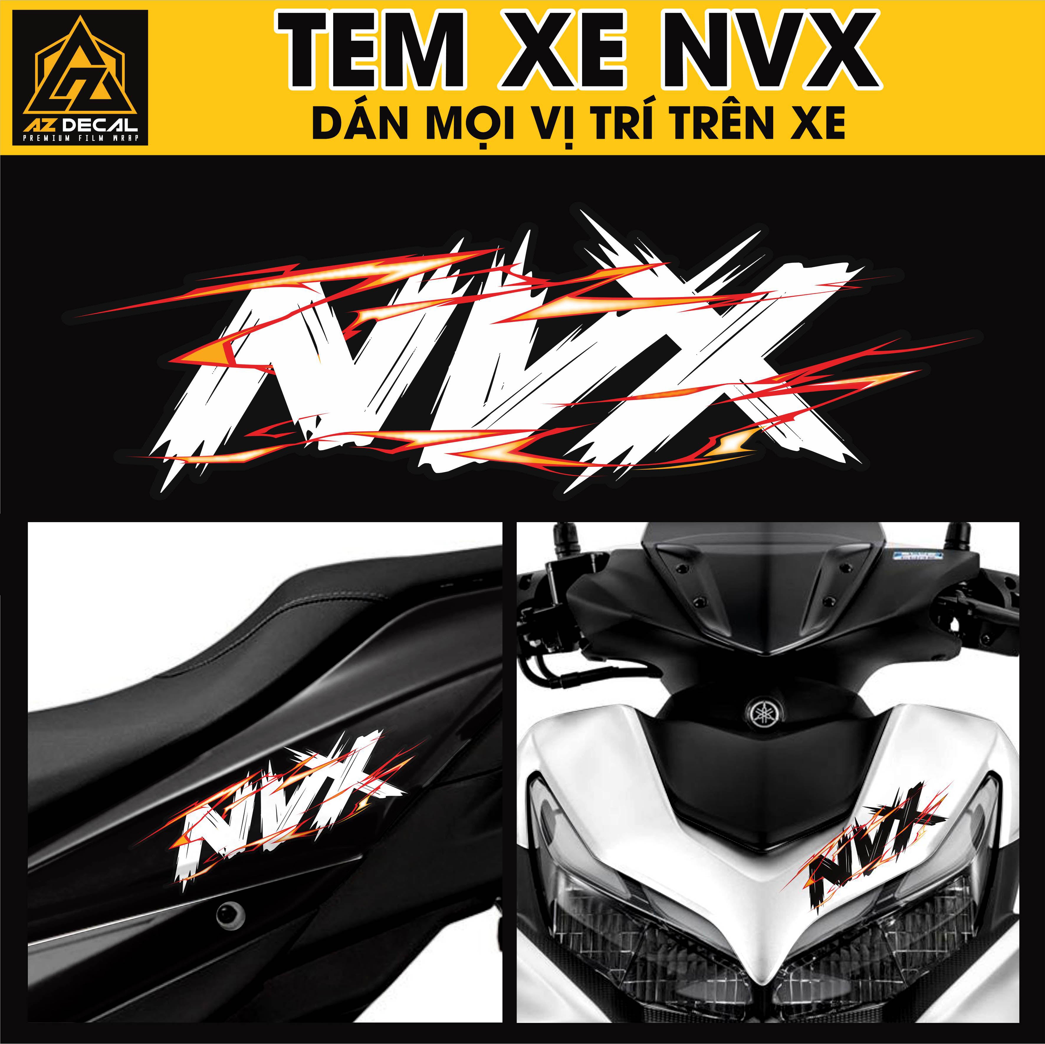 Tem Đa Vị Trí Xe Máy - Tia Sét Hãng Xe NVX