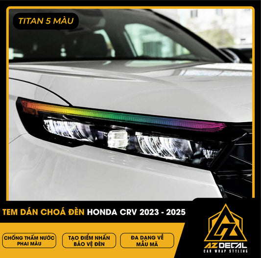 Tem Dán Chóa Đèn Honda CRV 2023-2025
