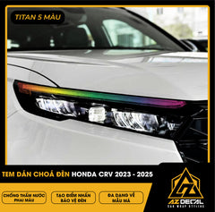 Tem Dán Chóa Đèn Honda CRV 2023-2025