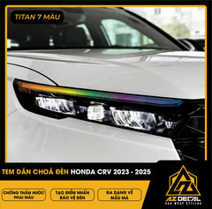 Tem Dán Chóa Đèn Honda CRV 2023-2025