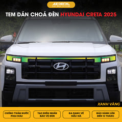 Tem Dán Chóa Đèn Hyundai Creta 2025