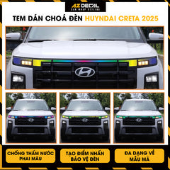 Tem Dán Chóa Đèn Hyundai Creta 2025