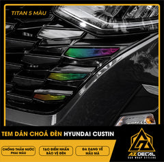 Tem Dán Chóa Đèn Hyundai Custin