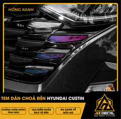 Tem Dán Chóa Đèn Hyundai Custin