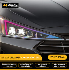 Tem Dán Chóa Đèn Hyundai Elantra 2019-2021