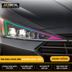 Tem Dán Chóa Đèn Hyundai Elantra 2019-2021