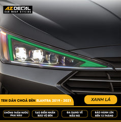 Tem Dán Chóa Đèn Hyundai Elantra 2019-2021
