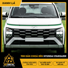 Tem Dán Chóa Đèn Hyundai Stargazer