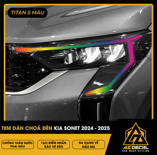 Tem Dán Chóa Đèn Kia Sonet 2024-2025