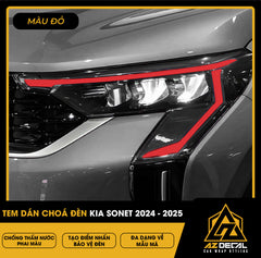 Tem Dán Chóa Đèn Kia Sonet 2024-2025