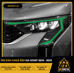 Tem Dán Chóa Đèn Kia Sonet 2024-2025