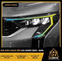 Tem Dán Chóa Đèn Kia Sonet 2024-2025
