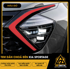 Tem Dán Chóa Đèn Kia Sportage