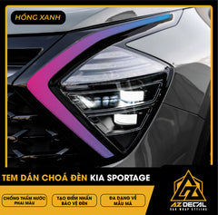 Tem Dán Chóa Đèn Kia Sportage