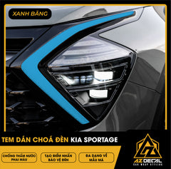 Tem Dán Chóa Đèn Kia Sportage