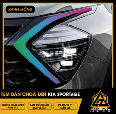 Tem Dán Chóa Đèn Kia Sportage