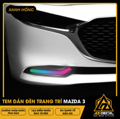 Tem Dán Chóa Đèn Mazda 3 2025