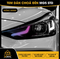 Tem Dán Chóa Đèn MG5 STD