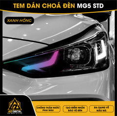 Tem Dán Chóa Đèn MG5 STD