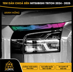 Tem Dán Chóa Đèn Mitsubishi Triton 2024-2025