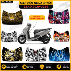 Tem nhựa nhám xe Lead