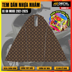 Tem nhựa nhám xe SH Mode - NSHMODE07
