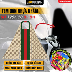 Tem nhựa nhám xe SH 2017-2019 - NSH12