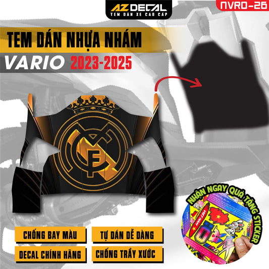Tem nhựa nhám xe Vario - NVRO26