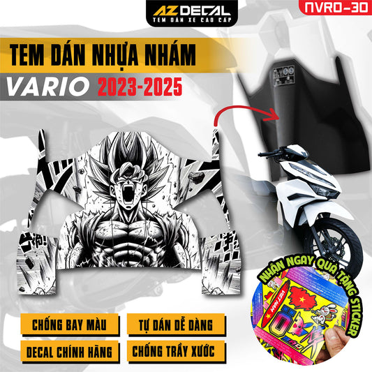 Tem nhựa nhám xe Vario - NVRO30
