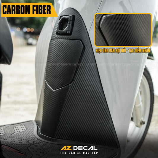 Tem Nhựa Nhám Carbon Fiber Vision 2014-2019