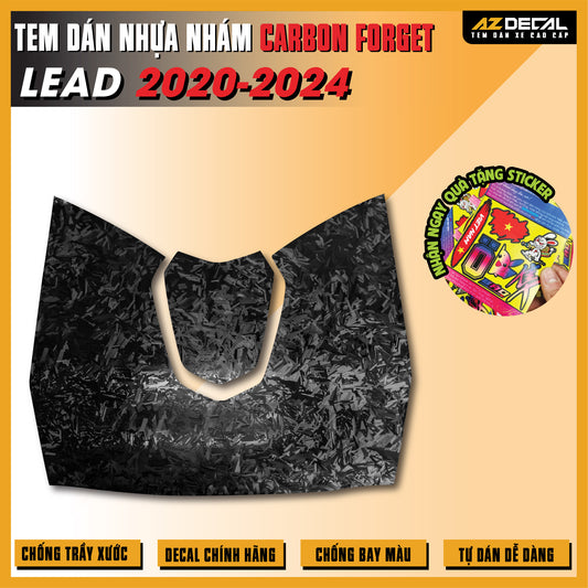 Tem Nhựa Nhám Carbon Forged Lead