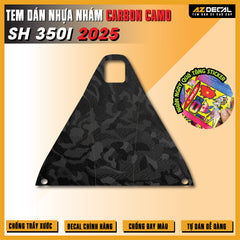 Tem Nhựa Nhám Carbon Camo SH 350i