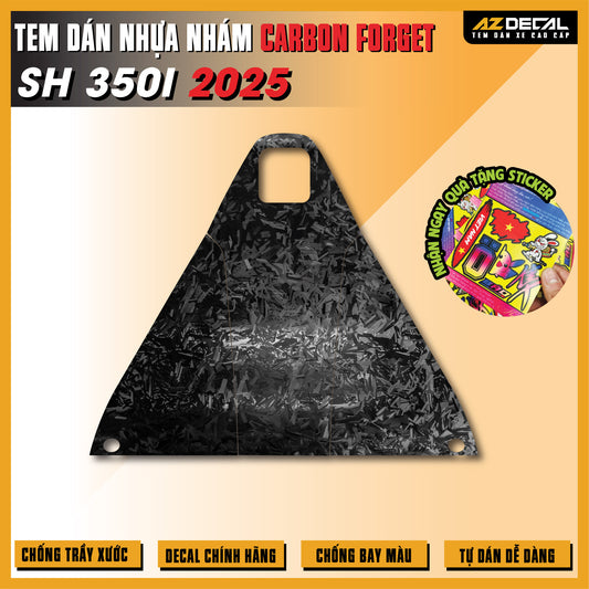 Tem Nhựa Nhám Carbon Forged SH 350i
