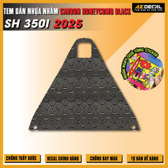 Tem Nhựa Nhám Carbon Honeycomb SH 350i