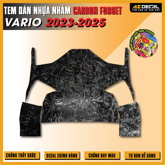 Tem Nhựa Nhám Carbon Forged Vario 2023-2025