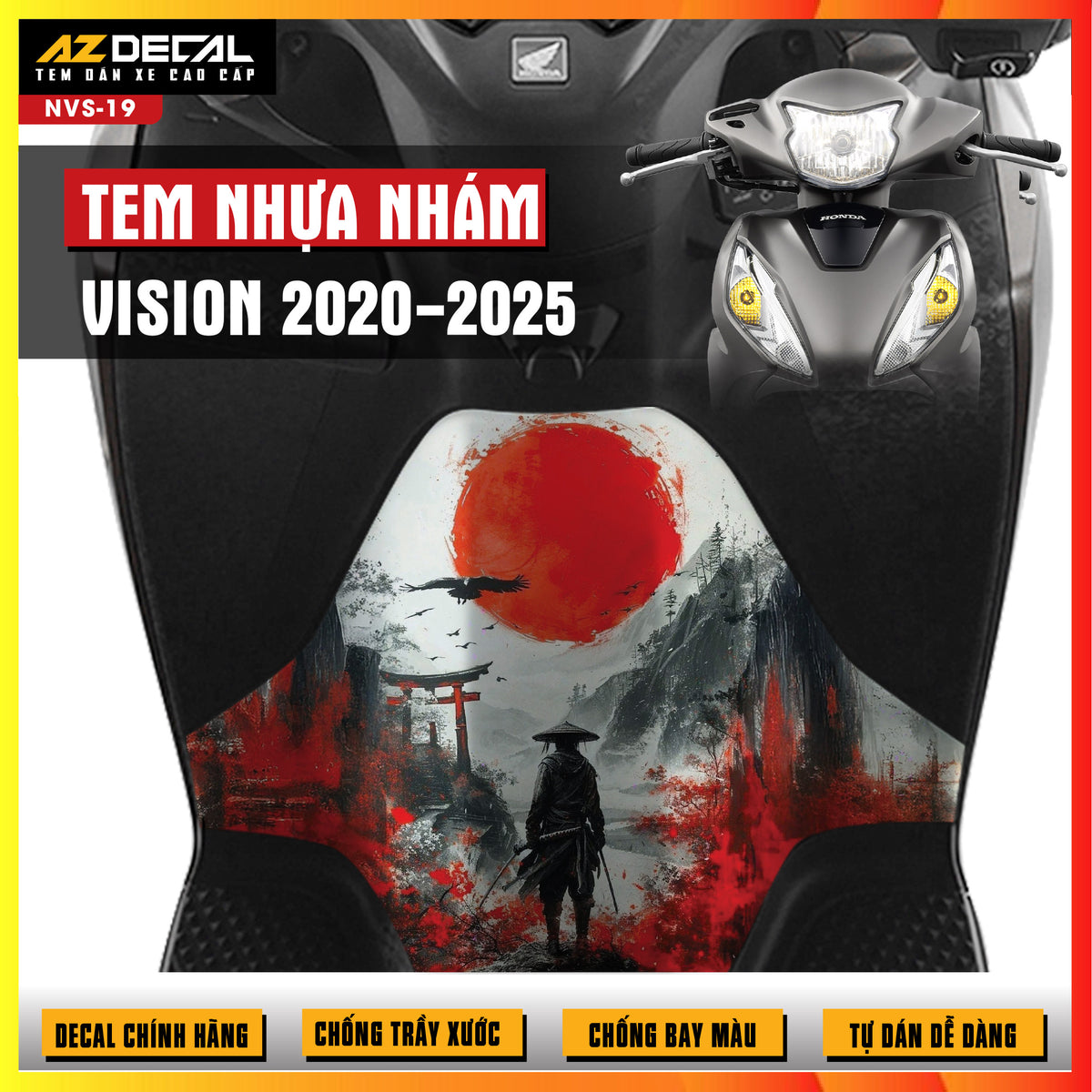 Tem nhựa nhám xe Vision 2020-2025 NVS19