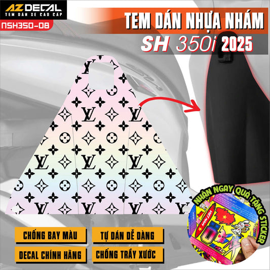 Tem nhựa nhám SH 350i NSH350-08
