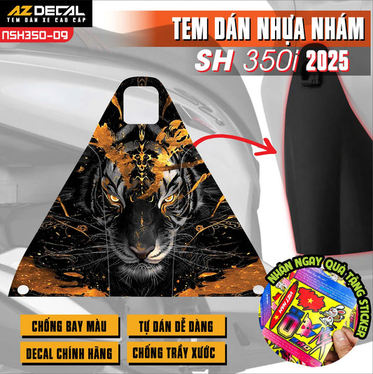 Tem nhựa nhám SH 350i NSH350-09