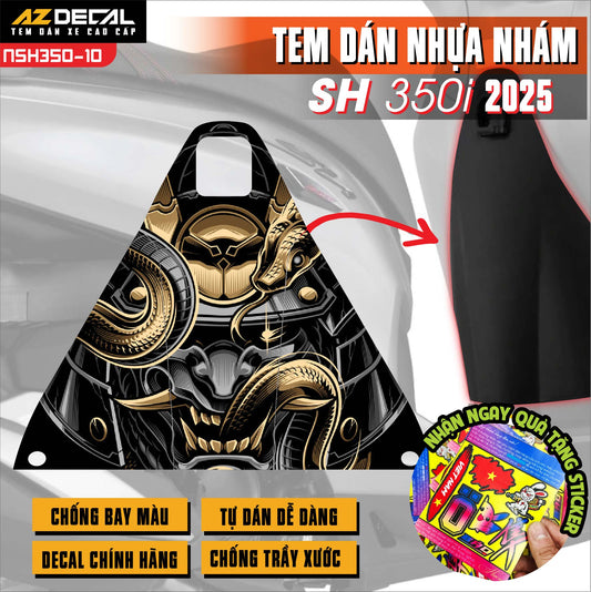 Tem nhựa nhám SH 350i NSH350-10