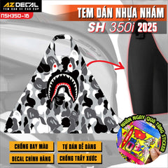 Tem nhựa nhám SH 350i NSH350-16