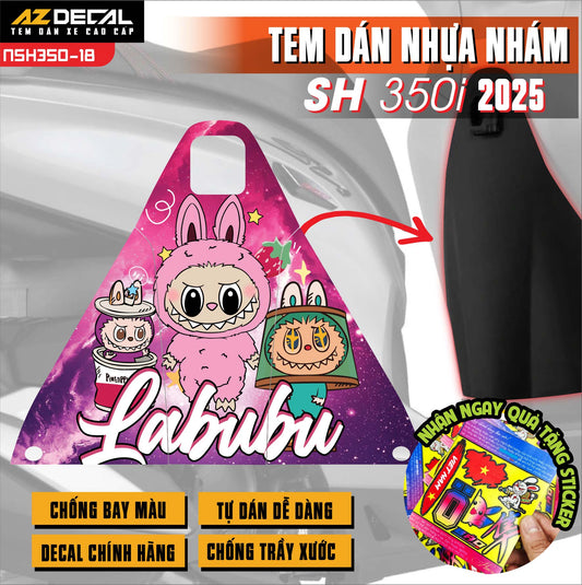 Tem nhựa nhám SH 350i NSH350-18