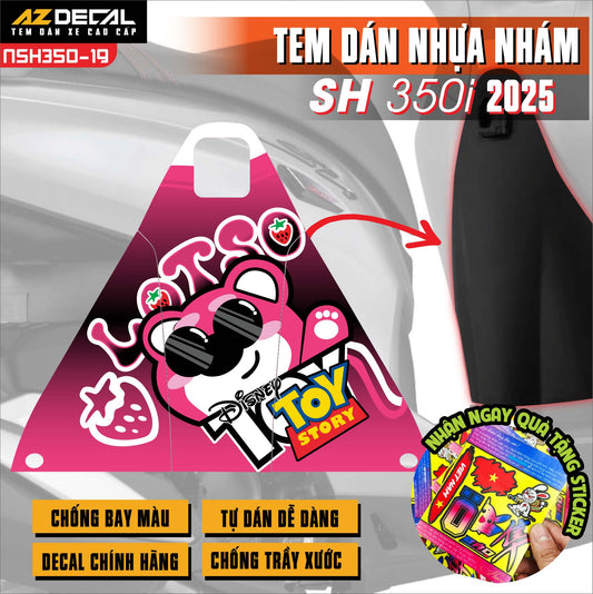 Tem nhựa nhám SH 350i NSH350-19