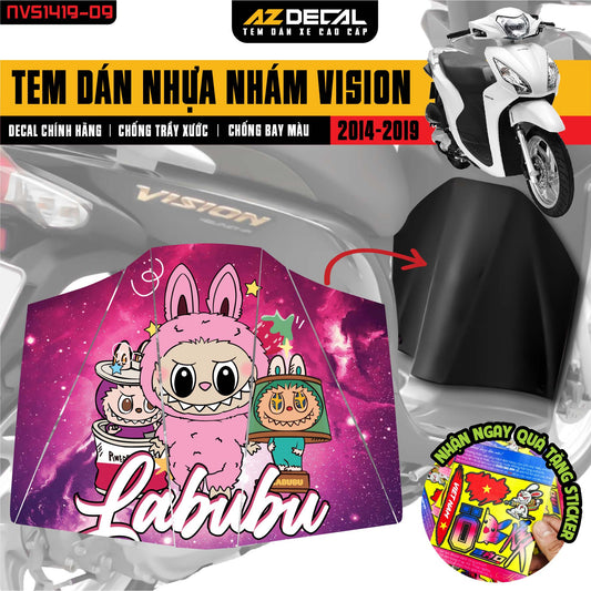Tem nhựa nhám Vision 2014-2019 NVS1419-09
