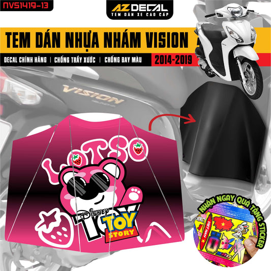 Tem nhựa nhám Vision 2014-2019 NVS1419-13