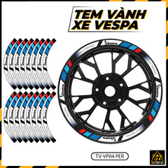 Tem Dán Vành VESPA | TV-VP04 per