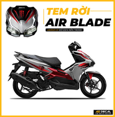 Tem Xe Air Blade 2023-2025 | AB2023-01 | Mẫu Monster Energy