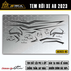 Tem Xe Air Blade 2023-2025 | AB2023-06 | Thiết Kế Blancpain