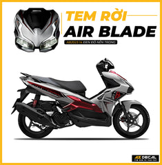 Tem Xe Air Blade 2023-2025 | AB2023-14 | Thiết Kế Tem Chỉ