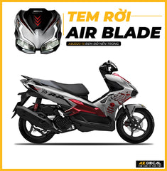 Tem Xe Air Blade 2023-2025 | AB2023-15 | Thiết Kế Cá Mập